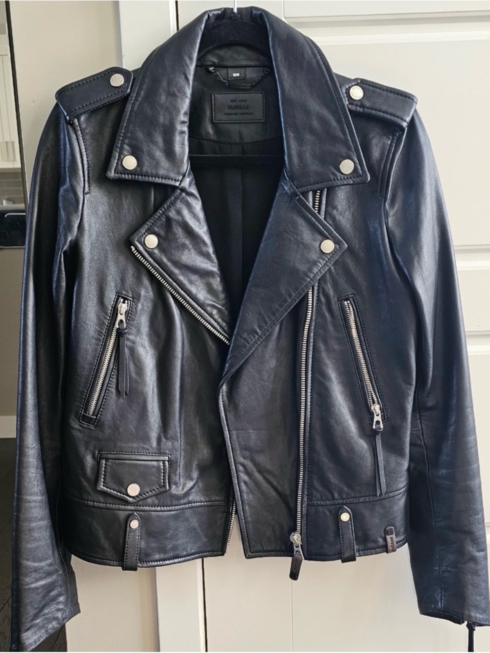 RUDSAK Leather Biker Jacket
